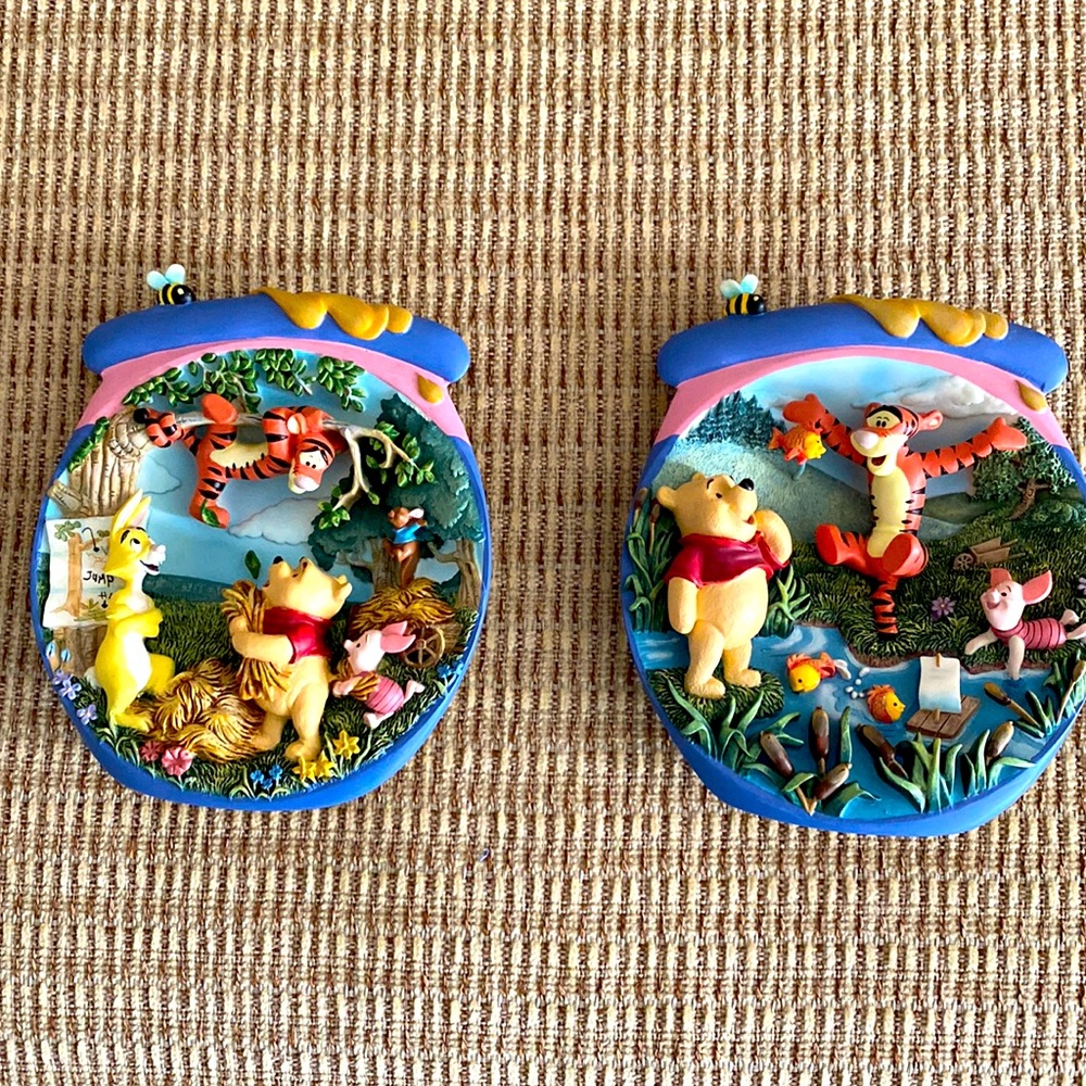 Winnie the Pooh collectible plates